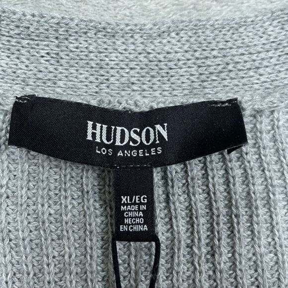 Hudson Los Angeles Cotton Buttondown Cardigan XL Womens Sweater d0091 - Picture 3 of 9